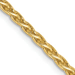 Gold (10K & 14K) Parisian Wheat Chain - 14k Yellow Gold / 16 in / 2.25 mm