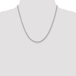 Gold (10K & 14K) Parisian Wheat Chain - 14k White Gold / 20 in / 2.25 mm