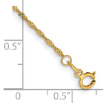 Gold (10K & 14K) Singapore Chain Bracelet - 14k Yellow Gold / 5.5 in / 1.1 mm