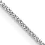 Gold (10K & 14K) Spiga Chain - 14k White Gold / 14 in / 0.85 mm, Lobster