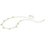 True Origin Lab Grown Diamond 9 Station Necklace - 14k Yellow Gold / 1-1/6 ctw.