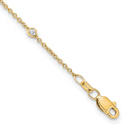 True Origin Lab Grown Diamond Station Necklace - 14k Yellow Gold / 20 in / 1/2 ctw.