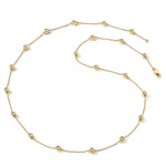 True Origin Lab Grown Diamond Station Necklace - 14k Yellow Gold / 20 in / 1-1/5 ctw.