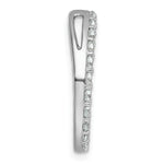 Grande Lab Grown Diamond Circle Pendant - 14k White Gold / 1-1/2 ctw. / VS+ F+