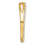 Grande Lab Grown Diamond Circle Pendant - 14k Yellow Gold / 3 ctw. / VS+ F+