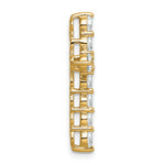 Gold Lab Grown Diamond Cross Pendant - 14k Yellow Gold / 2 ctw. / VS+ F+
