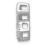 Diamond Star of David Chain Slide - Diamond / 0.004 ct