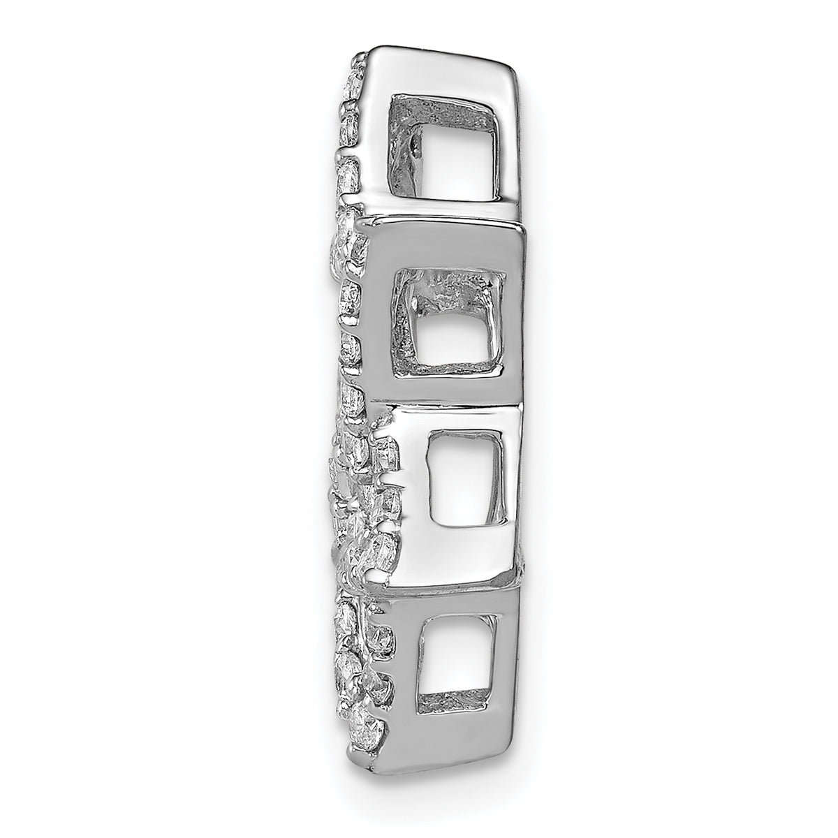 Diamond Star of David Chain Slide - Diamond / 0.012 ct