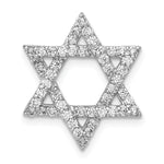 Diamond Star of David Chain Slide - Diamond / 0.012 ct