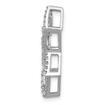 Diamond Star of David Chain Slide - Diamond / 0.01 ct
