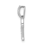 14k White Gold Diamond Aries Zodiac Pendant