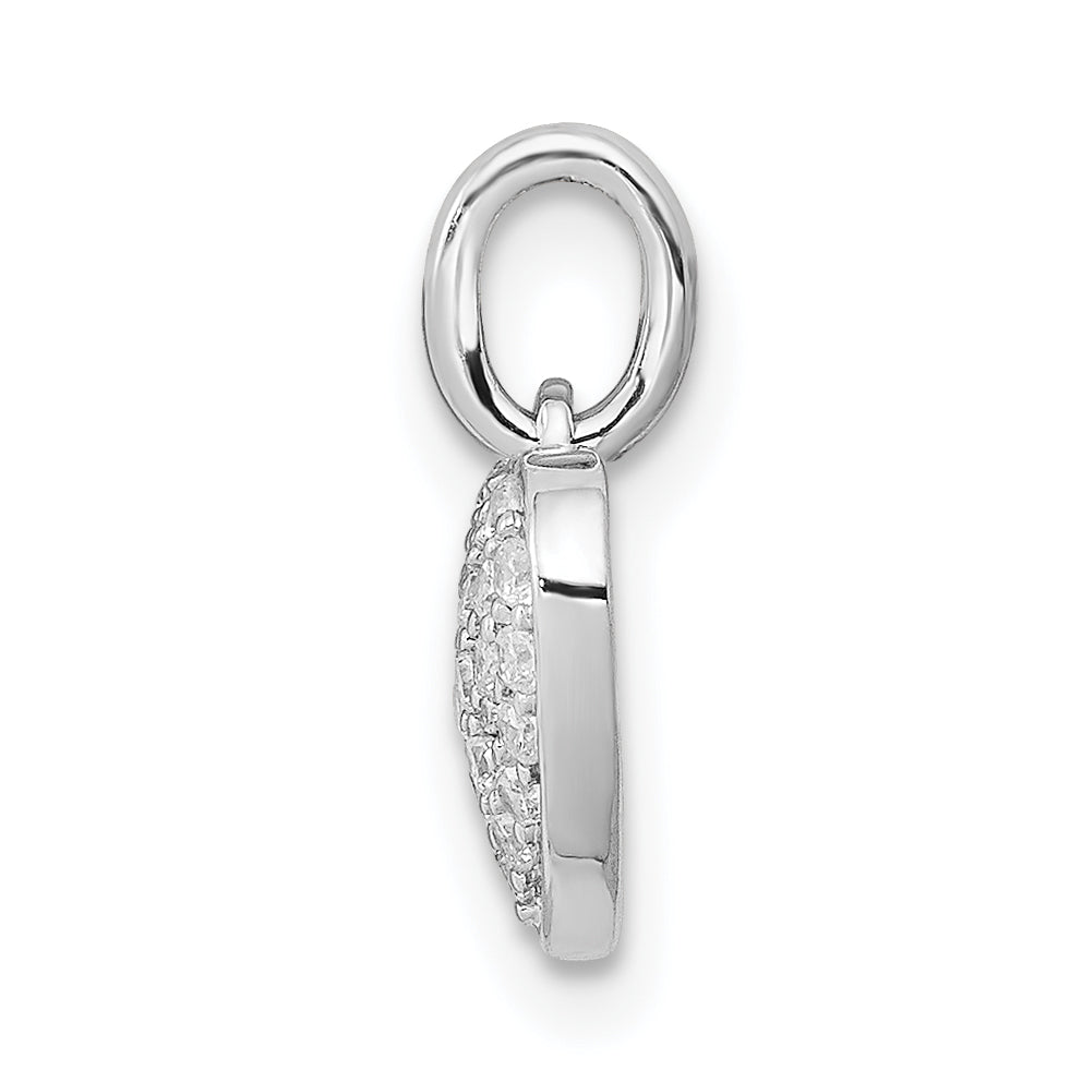 Diamond Heart Pendant - 14k White Gold / Diamond / 1/5 ctw.