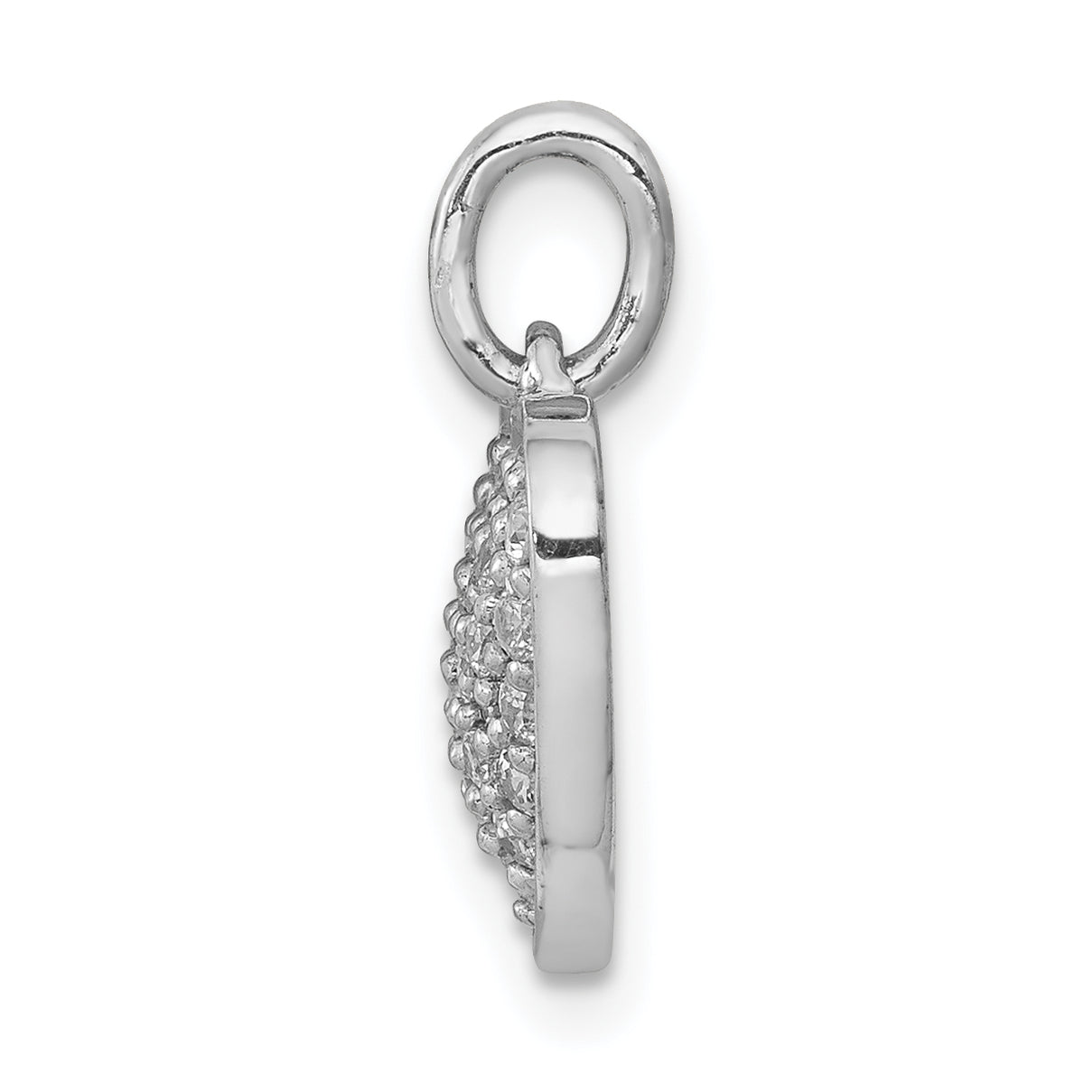 Diamond Heart Pendant - 14k White Gold / Diamond / 2/5 ctw.
