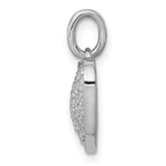Diamond Heart Pendant - 14k White Gold / Diamond, Lab Grown / 1/2 ctw.