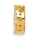 Diamond Initial Pendant - D / 10k Yellow Gold