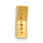 Diamond Initial Pendant - K / 10k Yellow Gold