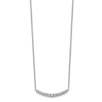 True Origin Lab Grown Diamond Pendant with Chain - 14k White Gold