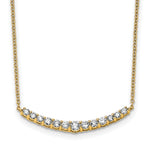 True Origin Lab Grown Diamond Pendant with Chain - 14k Yellow Gold