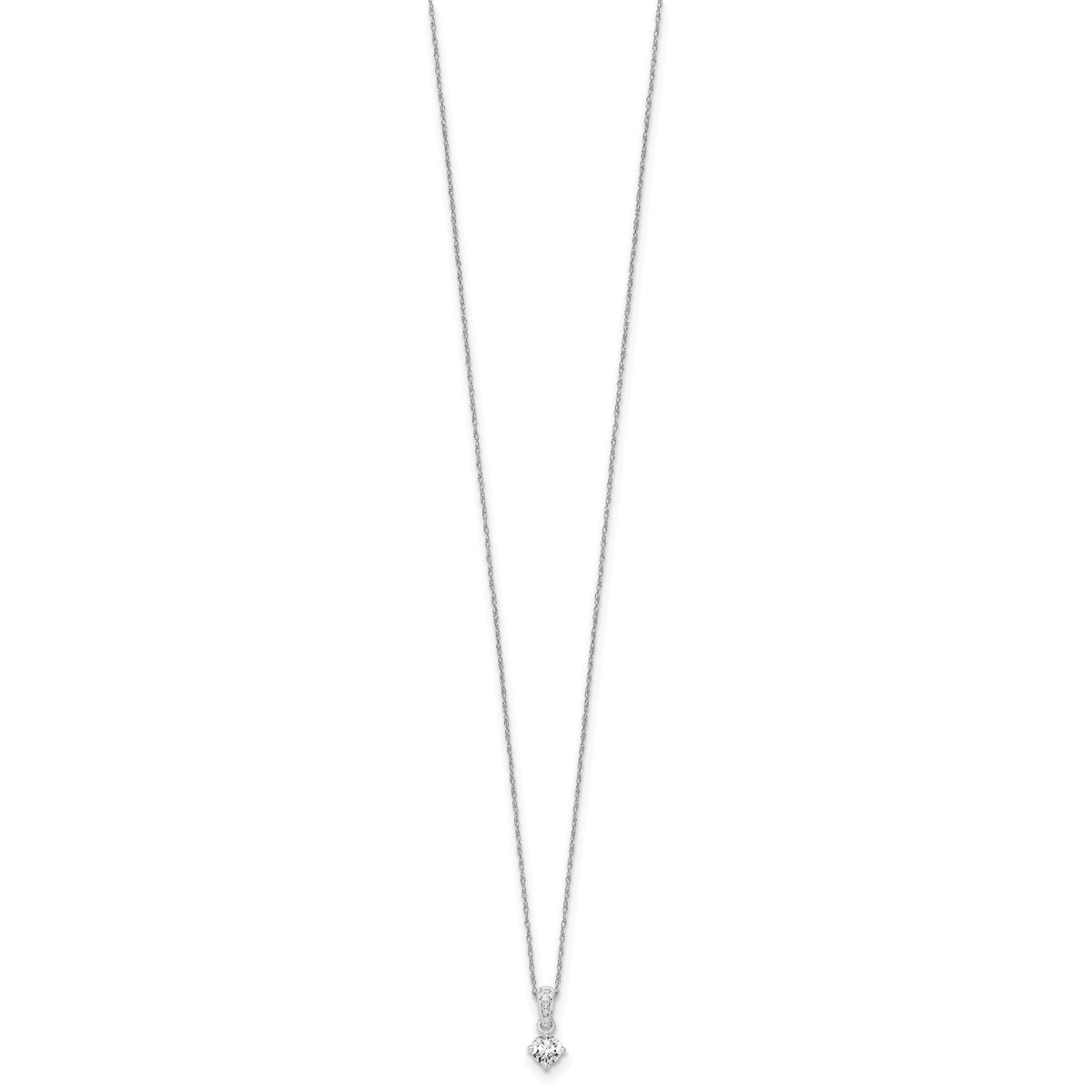 Lab-Grown Diamond Pendant Necklace
