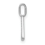 Diamond Initial Pendant - A / 14k White Gold