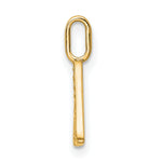 Diamond Initial Pendant - A / 14k Yellow Gold