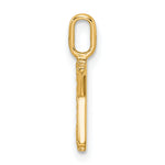 Diamond Initial Pendant - X / 14k Yellow Gold