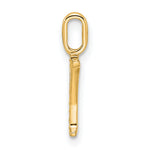 Diamond Initial Pendant - Y / 14k Yellow Gold