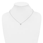 True Origin Lab Grown Diamond Solitaire Slide Necklace - 1/2 ctw.