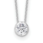 True Origin Lab Grown Diamond Solitaire Slide Necklace - 5/8 ctw.