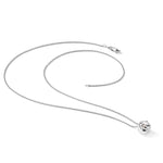 True Origin Lab Grown Diamond Solitaire Slide Necklace - 3/4 ctw.
