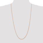 Gold (10K & 14K) Diamond-Cut Machine-Made Rope Chain - 14k Rose Gold / 30 in / 1.5 mm