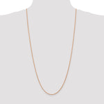 Gold (10K & 14K) Diamond-Cut Machine-Made Rope Chain - 14k Rose Gold / 30 in / 1.8 mm