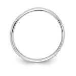 6-Stone Diamond or Gemstone Band - 14k White Gold / Pink Sapphire (Colors)