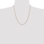 Gold (10K & 14K) Ropa Chain - 14k Yellow Gold / 22 in / 0.7 mm