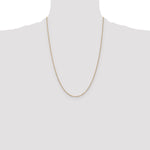 Gold (10K & 14K) Ropa Chain - 14k Yellow Gold / 24 in / 0.7 mm