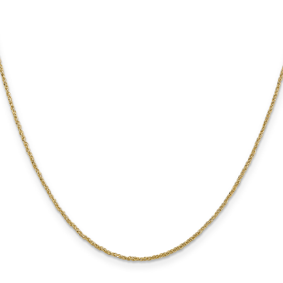 Gold (10K & 14K) Ropa Chain - 14k Yellow Gold / 14 in / 1.1 mm