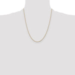 Gold (10K & 14K) Ropa Chain - 14k Yellow Gold / 22 in / 1.1 mm