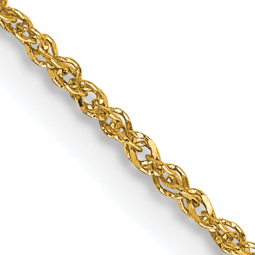 Gold (10K & 14K) Ropa Chain - 14k Yellow Gold / 14 in / 1.1 mm