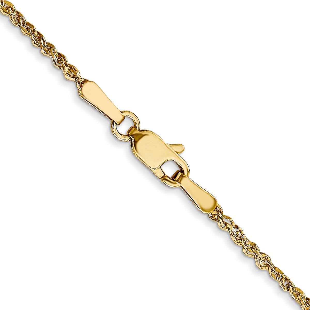 Gold (10K & 14K) Ropa Chain - 14k Yellow Gold / 14 in / 1.7 mm