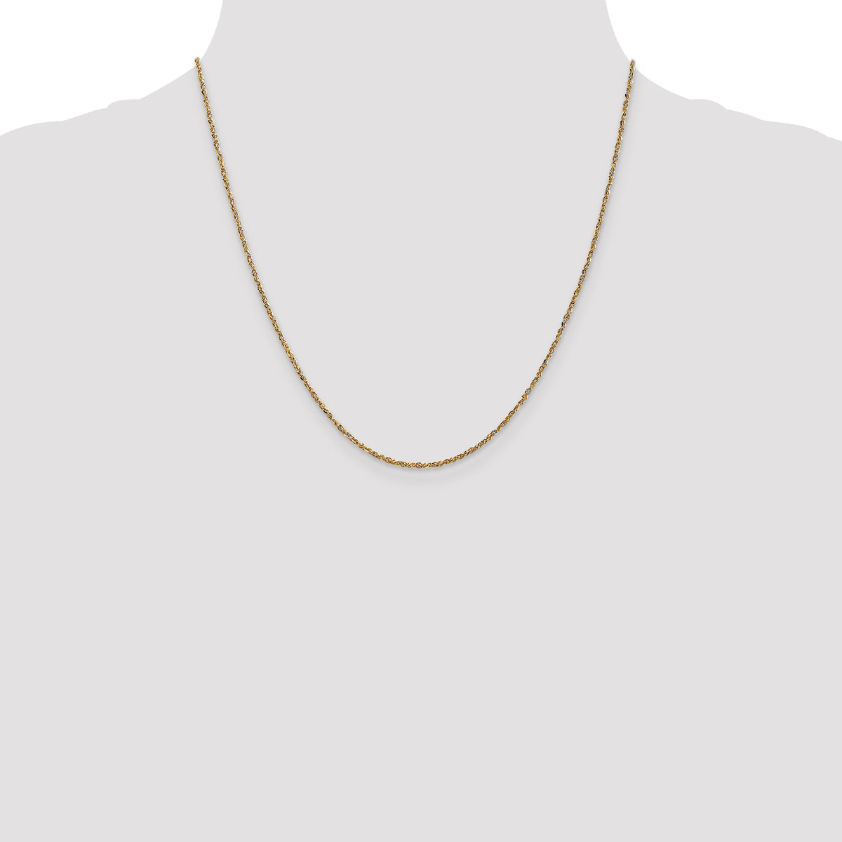 Gold (10K & 14K) Ropa Chain - 14k Yellow Gold / 20 in / 1.7 mm