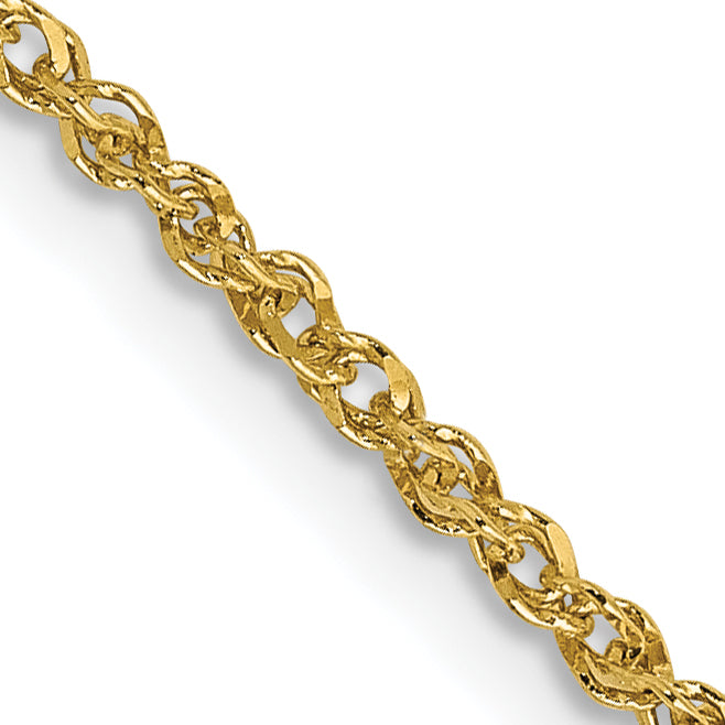 Gold (10K & 14K) Ropa Chain - 14k Yellow Gold / 14 in / 1.7 mm