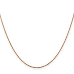 Gold (10K & 14K) Ropa Chain - 14k Rose Gold / 16 in / 0.7 mm