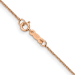 Gold (10K & 14K) Ropa Chain - 14k Rose Gold / 16 in / 0.7 mm