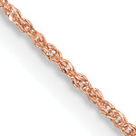 Gold (10K & 14K) Ropa Chain - 14k Rose Gold / 16 in / 0.7 mm