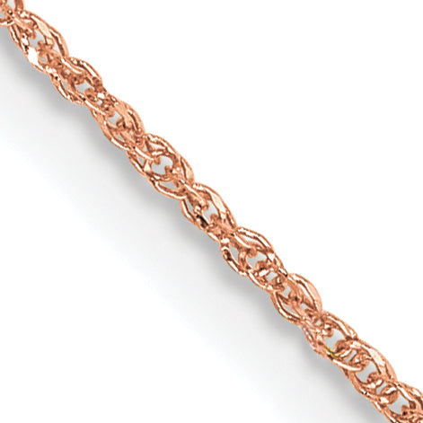 Gold (10K & 14K) Ropa Chain - 14k Rose Gold / 16 in / 0.7 mm