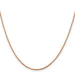 Gold (10K & 14K) Ropa Chain - 14k Rose Gold / 16 in / 1.1 mm