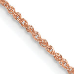Gold (10K & 14K) Ropa Chain - 14k Rose Gold / 16 in / 1.1 mm