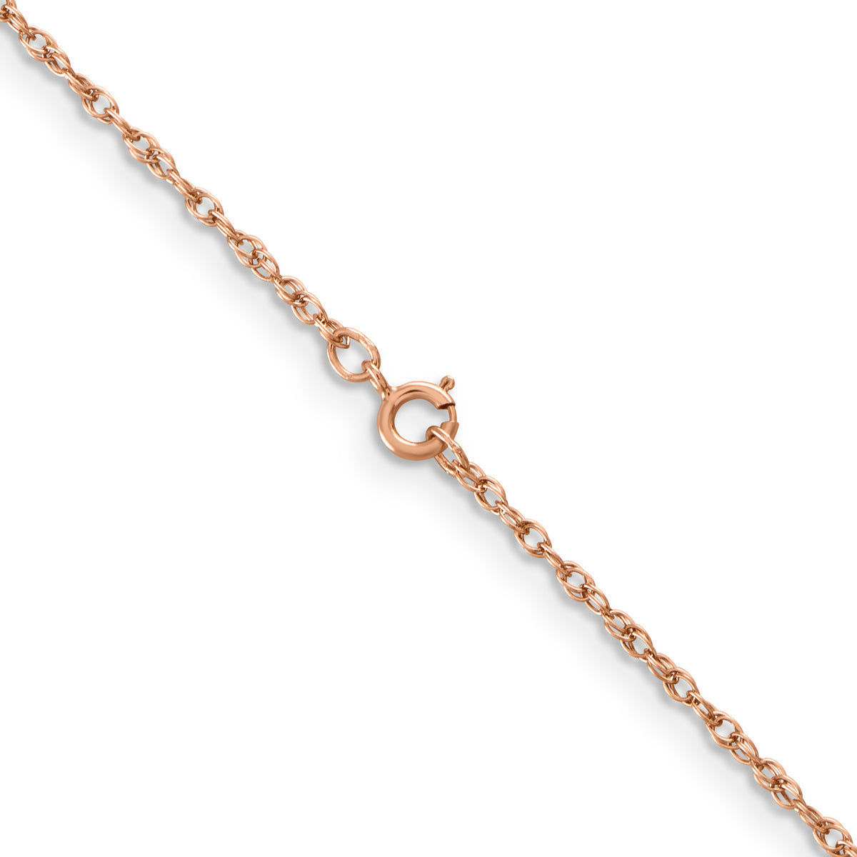 Gold (14K & 10K) Baby Rope Chain - 14k Rose Gold / 16 in / 1.15 mm
