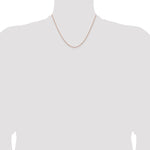 Gold (14K & 10K) Baby Rope Chain - 14k Rose Gold / 18 in / 1.15 mm