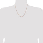 Gold (14K & 10K) Baby Rope Chain - 14k Rose Gold / 20 in / 1.15 mm